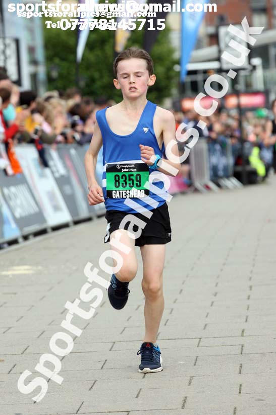 Simplyhealth Junior, 5k and Mini Great North Run. Photo: David T. Hewitson/Sports for All Pics